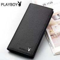 ราคา MHL695 Playboy กระเป๋าสตางค์ผู้ชายหนังแท้กระเป๋าสตางค์กระเป๋าสตางค์หนังนักเรียนหนุ่มแนวนอนแฟชั่นกระเป๋าสตางค์ยาวของแท้บาง (10100128192)