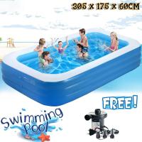 ราคา Kala สระเป่าลม 2เมตร 3 เมตร 3 ชั้น สระว่ายน้ำเด็ก ของเล่นเด็ก swimming pool สระน้ำขนาดใหญ่ สระน้ำครอบครัว สระว่ายน้ำเป่าลม ยาวพิเศษ สระน้ำ (13659397471)