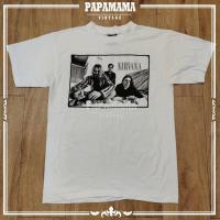 ราคา NIRVANA bootleg tag Giant USA เนอร์วาน่า เสื้อวง เสื้อทัวร์ เสื้่อวินเทจ papamama vintage (15923313202)