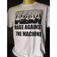 ราคา เสื้อวงนำเข้า Rage Against The Machine Nuns with s Nu Metal Hiphop Rock Rap Retro Style Vintage T Shirt ส่ง จัดส่ง (16996529189)
