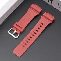 ราคา สายคล้องกีฬาสำหรับ Casio G SHOCK AQ S810W S800W AE 1200 AEQ 110W MCW 200H W 735H W 216H SGW 300H ผู้ชายเรซิ่นกันน้ำนาฬิกาสร้อยข้อมือ (16611076203)