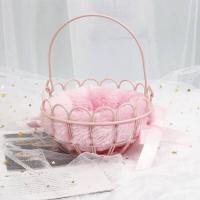 ราคา สีชมพู ตะกร้าดอกไม้ น่ารัก ห้องนอน ห้องนั่งเล่น ตะกร้าใส่ของพกพา ตะกร้าแบบทอ กระเช้าเก็บเอกสาร ประหยัดพื้นที่ (18147316953)