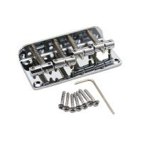 ราคา WK 4 String Bass Bridge Saddle Top Load Vintage Precision Jazz for FD Jazz Bass Guitar Chrome Black Gold (19611594540)