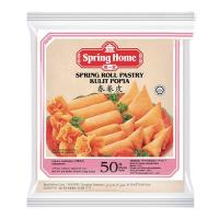 ราคา สินค้าสดใหม่ สปริงโฮม แผ่นปอเปี๊ยะแช่แข็ง 5 นิ้ว x 50 แผ่น Spring Home Frozen Spring Roll Pastry Kulit Popia 5 x 50 Sheets Cheap price ราคาถูก มีบริการเก็บเงินปลายทาง (17755764551)