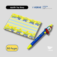 ราคา Verve สมุดโน๊ต แบบฉีกลาย Toy Story มีหลายไซส์ แบบ 30 แผ่น และ 50 แผ่น ลายน่ารักมากๆ สมุดฉีก (20187004049)