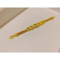 ราคา สร้อยข้อมือทองลายแพคู่ระย้าใจน้ำหนัก2บาท หุ้มทองแท้หนาพิเศษรับประกันสินค้าตลอดการใช้งานตะขอมีตราปั้มไม่ลอกดำ (18040618940)