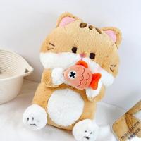 ราคา พร้อมส่ง ตุ๊กตา ตุ๊กตาแมว แมว ปลา ตุ๊กตาแมวญี่ปุ่น แมวเทา แมวส้ม แมวกินปลา ตุ๊กตาน่ารัก ของแต่งห้อง ของขวัญวันเกิด ทาสแมว 23038 23040 (17791092126)