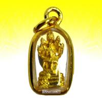 ราคา มาใหม่ ขายดี ตรงปก ส่งไว เชิญบูชา จี้พระประจำวันเกิด องค์ลอย วันเสาร์ ปางนาคปรก สีทอง เลี่ยมกรอบทองผ่าหวาย By SINNATDAKIT (7613636507)