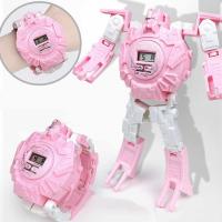 ราคา นาฬิกาหุ่นยนต์ นาฬิกาของเล่นแปลงร่าง นาฬิกาหุ่นยนต์ นาฬิกาอิเล็กทรอนิกส์ดิจิตอล Robot deformation watch (5183050978)
