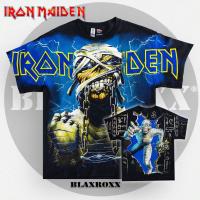 ราคา BLAXROXX Iron Maiden IRM039 เสื้อวง OVP สีจม GILDAN Ultra Cotton (21280381311)