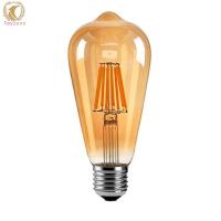 ราคา ST64 Retro Bulb E27 220V 8W 2700K Warm White Vintage Light Bulb Dimmable Filament Light Bulb For Home Decor (20972016596)