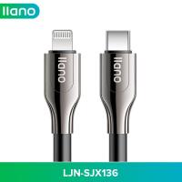 ราคา LLANO Apple MFi Certified Type C To Lightning Cable USB C PD 60W Fast Charging Data Cable สำหรับ iPhone 8 14 iPad Air iPad Pro (16351694084)