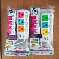 ราคา Plug Power ปลั๊กไฟ ปลั๊กพ่วง สีสันสดใส ปลั๊กไฟมาตราฐาน รุ่น MG 813 3เมตร 5เมตร ขนาด 17 x 7 x 3 ซม (10579845326)