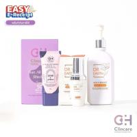 ราคา โปร3ชิ้น Dr EARTH Aqua Boost Facial Serum Body Serum CH Clincare Sun Screen ครีมบำรุงผิวหน้า ครีมทาผิว กันแดดไฮยา (19873351096)