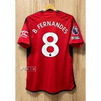 ราคา ใหม่ เสื้อ แมนยู Home เหย้า เกรดแฟนบอล 2023 24 ฟลูออฟชั่น EPL ชื่อนักเตะ แมนยู ครบทุกคน พร้อมเบอร์ (20458670534)