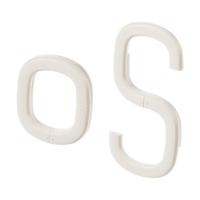 ราคา ที่แขวนรูปตัว S ตะขอพลาสติก ที่แขวนของ ตะขอแขวนกระเป๋า ผ้าขนหนู เสื้อผ้า ที่แขวนอเนกประสงค์ พับได้ แบบพกพา (18903976751)