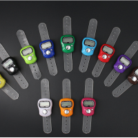 ราคา เครื่องนับจำนวนดิจิตอล สวมนิ้วมือ เลือกสีได้ นับบทสวดมนต์ สัมมาอะระหัง นับก้าว นับเลข tally finger counter (19135675233)