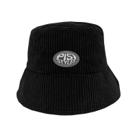 ราคา หมวกบักเก็ตลูกฟูก PISI Block Logo Corduroy Bucket Hat สีดำ Black (14576624354)