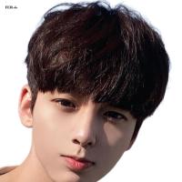 ราคา FER แฟชั่นขนฟูวิกผมไฟเบอร์อุณหภูมิสูงวิกผมธรรมชาติสไตล์เกาหลีวิกผมสั้นเรียบสำหรับเด็กผู้ชายสีน้ำตาลเข้มใหม่ (19425778319)
