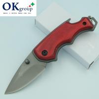 ราคา OKgroup SD004 มีดพกพา มีดพกเล็ก มีดพกเดินป่า ยาว14 80ซม พร้อมที่เปิดขวด พกพาสะดวก ด้ามไม้สวยงาม (15313882173)