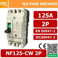 ราคา เซอร์กิตเบรกเกอร์ Circuit Breaker ยี่ห้อ BF NF125 CW 2P เบรกเกอร์ 2 โพล 2 POLE Breaker 2P 125A NF125 เบรกเกอร์ No Fuse Breaker By เอสพีอี บ้านหม้อ SPE Banmoh (8364764027)