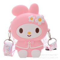 ราคา กระเป๋าลายการ์ตูนน่ารักน่ารักกระเป๋าสะพายข้างซิลิโคนมือถือมินิเด็กผู้หญิงน่ารักทำนอง Kuromi กระเป๋าสะพายข้างกระเป๋าใส่เหรียญเด็กผู้หญิง (19643131370)