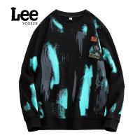 ราคา Original Lee ycgxzd short casual mens long sleeved loose pullover trendy youth fashion new sweater (20010071187)