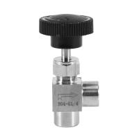 ราคา Needle Valve Adjustable Needle Valve 1 4 Inch Right Angle Female Thread BSP SS304 for Water Gas Oil (19435159487)