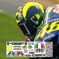 ราคา สติกเกอร์หมวกกันน็อคสะท้อนแสงสติกเกอร์เลนส์แก้ไขหมวกกันน็อค AGV Arai Decal ครีมกันแดด Shoei กันน้ำ (20325752082)