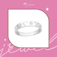ราคา IRIS JEWEL แหวนเงินแท้ 925 ฉลุลายพระจันทร์และดาว Silver Star and Moon Ring with Cubic Zirconia (21101708926)