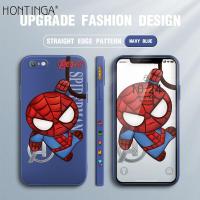 ราคา Hontinga เคสโทรศัพท์มือถือ เคสไอโฟน ลายสไปเดอร์แมน สำหรับIphone 6 6S 7 8 Plus SE 2020 (8908509916)
