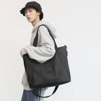 ราคา Ulzzang กระเป๋าผ้าไนลอนแฟชั่นสำหรับผู้ชายขนาดใหญ่กระเป๋าสะพายไหล่กระเป๋าสะพายสำหรับผู้ชาย (10944690937)