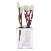 ราคา กล่องควบคุมแปรงมอเตอร์จักรยาน12V 24V 36V 48V 500W DCอุปกรณ์เสริมสำหรับจักรยานไฟฟ้า (11165167458)