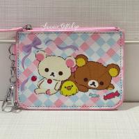 ราคา พร้อมส่ง ที่แขวนบัตร พร้อมกระเป๋าใส่เหรียญและธนบัตร ลายการ์ตูน Sumikko Rilakuma (12170889943)