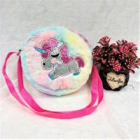 ราคา กระเป๋าคาดเอว สาวน่ารักนั่งยองยูนิคอร์นกระเป๋าสะพายน่ารักๆลายยูนิคอร์นของขวัญที่ดีที่สุดสำหรับเด็กในราคาพิเศษ (7184666704)