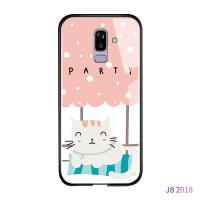 ราคา เคสมือถือเคสโทรศัพท์เคส Samsung Galaxy J7 Pro J7 2017 j730 J7 Prime J7 Plus J7 C8 j7310 C7 2017 หรูหราน่ารักสาวการ์ตูนแมวสัตว์เลี้ยงคิตตี้มันวาวปลอกโทรศัพท์กรณีกันกระแทกกระจกปกหลัง (892222665)
