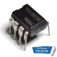 ราคา 10 ชิ้น TDA2822M DIP8 TDA2822 กรมทรัพย์สินทางปัญญา 2822 เมตร DIP 8 ใหม่และเป็นต้นฉบับ IC (423445058)