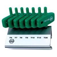 ราคา Wiha 36590 Torx Hex Key Set Wing Handle 7 Piece (17585005535)
