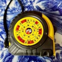 ราคา ตลับเมตร ฮวงจุ้ย ตลับเมตรหมอดู ตลับเมตรจีน ไม้บรรทัดดูดวง 5เมตร ตลับเมตรหลู่ปัง (12234152629)