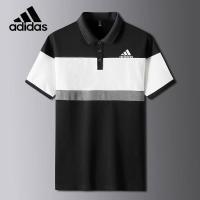 ราคา Adidas เสื้อโปโลผู้ชายแขนสั้นคอปกเสื้อยืดคอปกผ้าฝ้ายแท้เสื้อกีฬาสำหรับฤดูร้อน (10405149599)