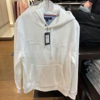 ราคา Tommy Hilfiger แท้ซื้ออเมริกันเสื้อกันหนาวมีฮู้ดทอมมี่ปักคู่คลุมสไตล์บวกกำมะหยี่เสื้อคลุมใส่ได้ทุกเพศขนาดยุโรปสำหรับการค้าต่างประเทศ (20665579646)
