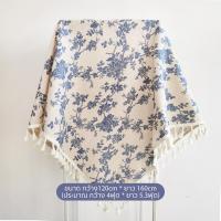 ราคา ผ้าปูโต๊ะ ลายดอกไม้ สไตล์วินเทจ สําหรับตกแต่งบ้านตกแต่งห้อง พร็อพถ่ายรูป (19985657360)
