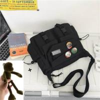 ราคา Harajuku Men Nylon Crossbody Bags for Women Messenger Bag Girls School Book Bags Youth Canvas Handbags Shoulder Bag Sac Bolsas (20143899364)