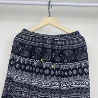 ราคา กางเกงพลีทขา5 ส่วน ลายช้าง (21278553194)