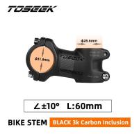 ราคา TOSEEK ZF หนึ่งจักรยานคาร์บอนสเต็ม10 17องศาจักรยานเสือภูเขาลำต้น31 8มม มือจับก้าน60 70 80 90 100มม ชิ้นส่วน MTB BMX (17658743359)