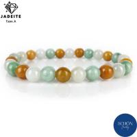 ราคา กำไลหยก ฮก ลก ซิ่ว ข้อมือหยก ฮก ลก ซิ่ว หรือ หยก 3 สี Jadeite Type A ธรรมชาติ หยกแท้ 100 หยก หินหยก หยกพม่า กำไลหิน (14193122871)