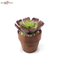 ราคา แคคตัสจิ๋วพร้อมกระถาง กระถางต้นไม้ปลอมจิ๋ว Artificial cactus with pot (4251970863)