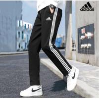 ราคา Adidasกางเกงขายาวกางเกงกีฬาขายาวผู้ชายและผู้หญิงกางเกงกีฬาขาตรงระบายอากาศ สวมใส่นุ่มสบาย (17785870494)