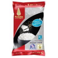 ราคา พร้อมจัดส่ง ตราฉัตร ข้าวหอมมะลิ 100 1 กก สินค้าใหม่ สด พร้อมจัดส่ง มีเก็บเงินปลายทาง (14261917121)