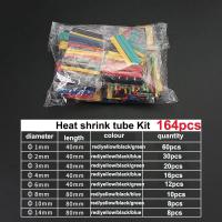 ราคา 164 530PCS Thermoresistant Tube Heat Shrink Tubing for Wires Cable Insulation Shrinkable Sleeve Heat Shrink Tubes Assortment Kit (21047072880)